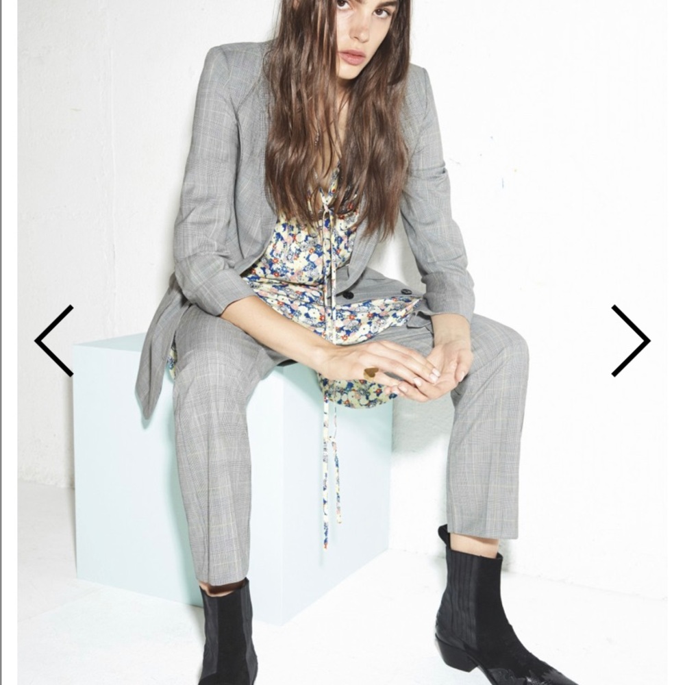 Zandig & Voltaire Viva Check Blazer